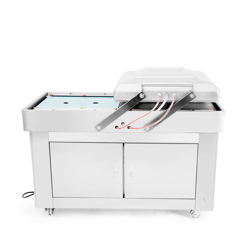 آلة تعبئة الفراغ التجارية آلة ختم الفراغ المزدوجة 