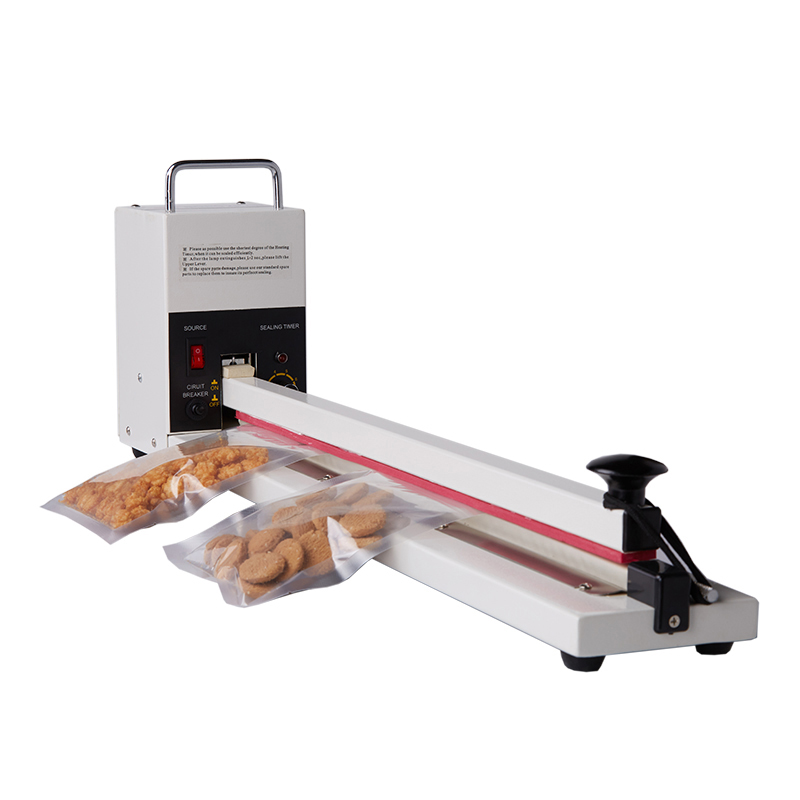 السدادة الحرارية ذات الدفع اليدوي من النوع الطويل للكيس البلاستيكي