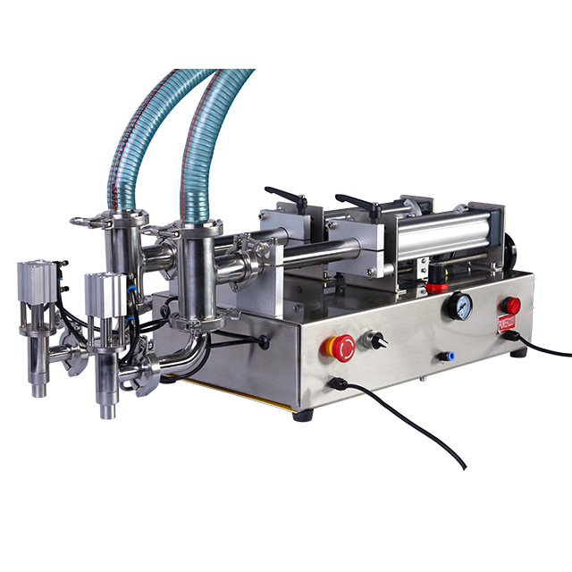 آلة تعبئة السوائل ذات الرأس المزدوج Hl-d