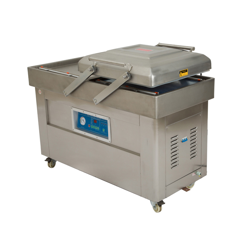 آلة تعبئة الفراغ التجارية آلة ختم الفراغ المزدوجة 